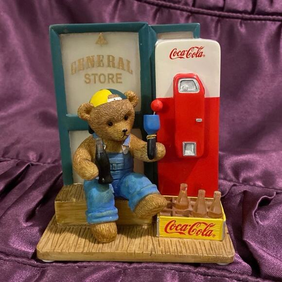 Coke Around the Corner Anywhere Coca-Cola Memories to Cherish Bear Coca Cola - Picture 2 of 10